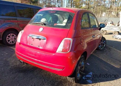 2012 Fiat 500 Sport z USA, uszkodzony, nr VIN 3C3CFFBR9CT109658